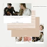 "Sibling intro" - Birth Announcements in Cotton by Creo Study - Back of Card Options