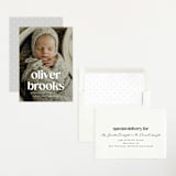 "The simplest" - Birth Announcements in Salt by Lea Delaveris - Assembled