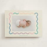 "Wavy Pastel Frame" - Birth Announcements in Cream by Baumbirdy - Front