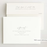 "Serenity" - Birth Announcements in Cloud by Everett Paper Goods - FREE Recipient Addressing