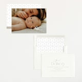 "Ollie" - Birth Announcements in Cotton by Kristie Kern - Assembled