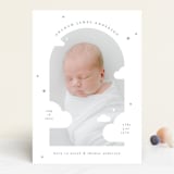 "Floating clouds" - Birth Announcements in Raincloud by letterfix - Front