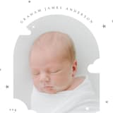 "Floating clouds" - Birth Announcements in Raincloud by letterfix - Detail