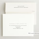 "Cherished" - Birth Announcements in Peony by Kasia Labocki - FREE Recipient Addressing