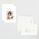"Minimal Triad" - Birth Announcements in Onyx by Meggy Masters - Assembled