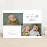 "Handsome Two" - Birth Announcements in Galaxy by Emily Betts - Front