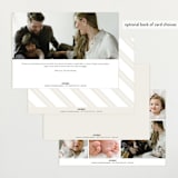 "Petite Introduction" - Birth Announcements in Cream by Jessica Williams - Back of Card Options