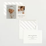 "Petite Introduction" - Birth Announcements in Cream by Jessica Williams - Assembled