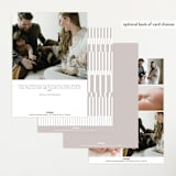 "Perfection" - Birth Announcements in Snow by Pixel and Hank - Back of Card Options