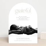 "Grateful" - Birth Announcements in Stars by Orasie - Front