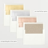 "Grateful" - Birth Announcements in Stars by Orasie - Envelope Liner Options