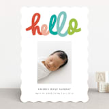 "hello doodle" - Birth Announcements in Dream by Stephanie Hawkes - Front