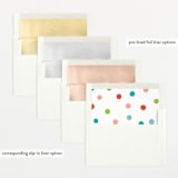 "hello doodle" - Birth Announcements in Dream by Stephanie Hawkes - Envelope Liner Options