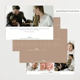 "concha" - Birth Announcements in Cocoa by chocomocacino - Back of Card Options