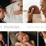 "concha" - Birth Announcements in Cocoa by chocomocacino - Detail