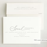 "Sibling intro" - Birth Announcements in Cotton by Creo Study - FREE Recipient Addressing
