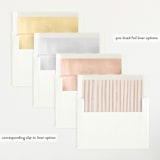 "Sibling intro" - Birth Announcements in Cotton by Creo Study - Envelope Liner Options
