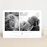 "Effortless" - Birth Announcements in Sky by Emily Sabol Goss - Front