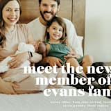 "NEWEST" - Birth Announcements in Cloud by Lori Wemple - Detail