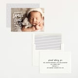 "All write" - Birth Announcements in Cloud by Lea Delaveris - Assembled
