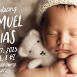 "All write" - Birth Announcements in Cloud by Lea Delaveris - Detail