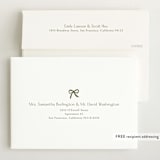 "Focus" - Birth Announcements in Snow by Yaling Hou Suzuki - FREE Recipient Addressing