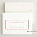 "Sweetest Scallop" - Birth Announcements in Petal by Emily Betts - FREE Recipient Addressing