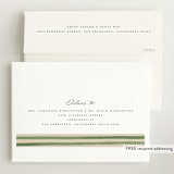 "Vintage Stripes" - Birth Announcements in Candy Apple by Teju Reval - FREE Recipient Addressing