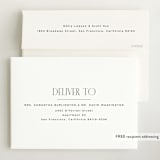 "Happy Overlay" - Birth Announcements in Linen by Kelly Schmidt - FREE Recipient Addressing