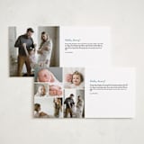"square" - Birth Announcements in Sky by JoAnn Jinks - Interior Options