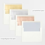 "Classic Baby Monogram" - Birth Announcements in Cobalt Blue by Susan Brown - Envelope Liner Options