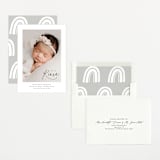 "Corner Hello" - Birth Announcements in Midnight by Jackie Crawford - Assembled