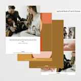 "shapes" - Birth Announcements in Desert by Morgan Kendall - Back of Card Options