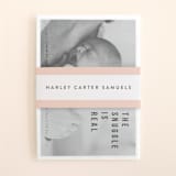 "The Snuggle is Real" - Birth Announcement Belly Bands in Stone by Up Up Creative - Front