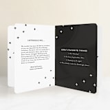 "Modern Plus" - Birth Announcement Booklette™ Cards in Ink by Wendy Chung - Interior Option - 2