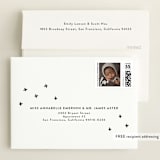 "Modern Plus" - Birth Announcement Booklette™ Cards in Ink by Wendy Chung - FREE Recipient Addressing