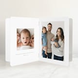 "Menil" - Birth Announcement Booklette™ Cards in Fawn by Megan Davis - Interior Option - 1