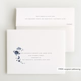 "Our World" - Birth Announcement Booklette™ Cards in Ocean by Jen Merli - FREE Recipient Addressing