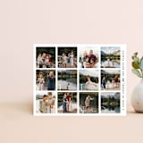 "Calendar of Cheer" - Personalized Stationery in Classic by Kelsey Mucci - Front