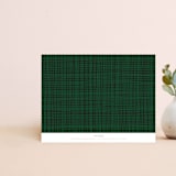 "Calendar of Cheer" - Personalized Stationery in Classic by Kelsey Mucci - Back of Card