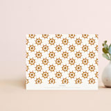 "Steering" - Personalized Stationery in Sandstone by Lisa Travis - Back of Card