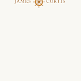 "Steering" - Personalized Stationery in Sandstone by Lisa Travis - Close-Up