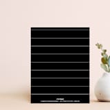 "ModernDuo" - Personalized Stationery in Cotton by Leia Matt - Back of Card
