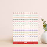 "Fiesta Florals Notecard (Muchas Gracias)" - Personalized Stationery in Ivory by Amber Barkley - Back of Card