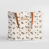 "Primavera" - Carry-All Slouch Tote in Daisy by Iveta Angelova - Carry-All Slouch Tote