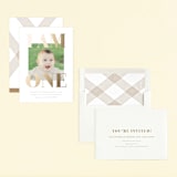 "i am one" - Children's Birthday Party Invitations in Goldenrod by Phrosné Barwood - Assembled