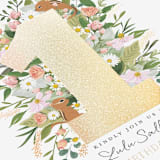 "She's A Wild One" - Children's Birthday Party Invitations in Blush by Susan Moyal - Close-Up
