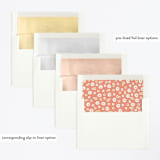 "She's A Wild One" - Children's Birthday Party Invitations in Blush by Susan Moyal - Envelope Liner Options