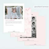 "Unicorn Cake" - Children's Birthday Party Invitations in Candy by Katie Zimpel - Back of Card Options