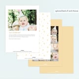 "Magical wand" - Children's Birthday Party Invitations in Cotton Candy by Jackie Crawford - Back of Card Options
